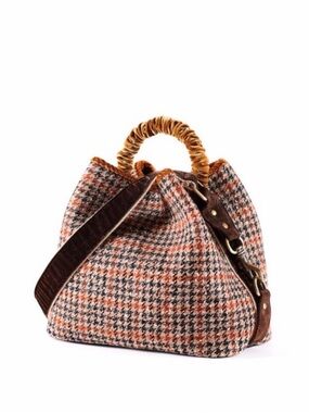 Viamailbag Zermat Class Houndstooth Handbag